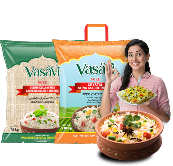 Vasavi Rice Bag - Organic Freshness